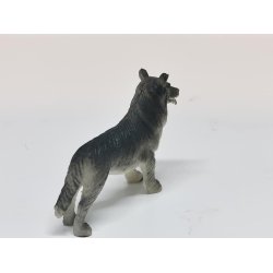 Collie hund i plastik (brugt)