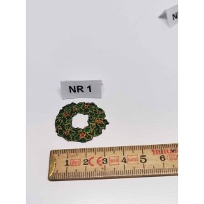 Julepynt i stof (hndlavet)