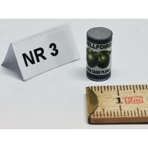 D�se med  gr�nne blommer (ny)