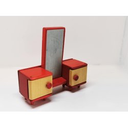 Tofa Kommode med spejl (brugt)