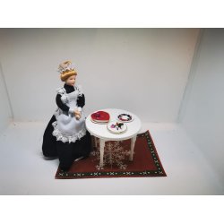 Hjerte ske med chokolade (ny)