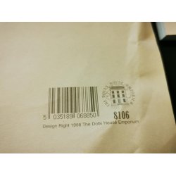 Tapet gul stribet med bl blomster (nyt) nr 8106