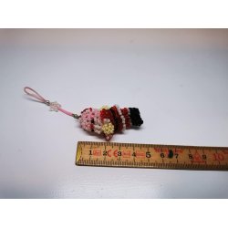 Perle julemand (hndlavet)