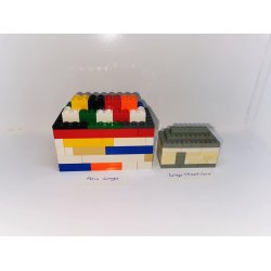 Lego Modulex miniature byggeklods fra 1960'erne (gammel)