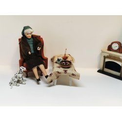 Jule voksdug 14 x 7,5 cm (ny)