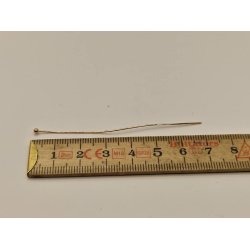 2 stk Perlestav i "guld"