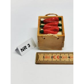 Trkasse med rdpeber (ny)