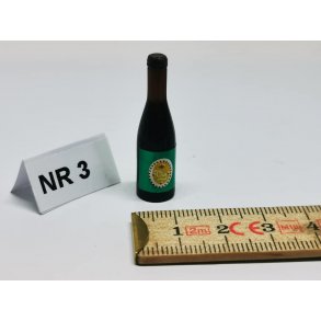 Vinflaske i plastik (3) (brugt)