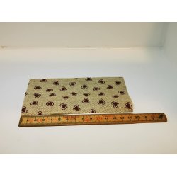 Jule voksdug 14 x 7,5 cm (ny)