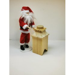 Skorsten i umalet tr (ny)