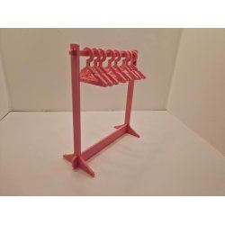 Tj stativ inkl 8 bjer i plastik (nyt)