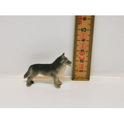 Collie hund i plastik (brugt)