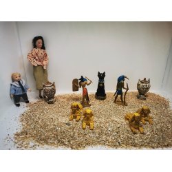 Egyptisk figur spninx (ny)