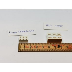 Lego Modulex miniature byggeklods fra 1960'erne (gammel)