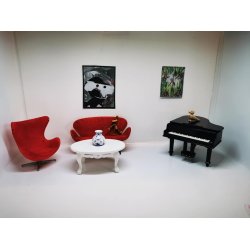 Plakat med Kaj Bojesen abe til dukkehus (ny)