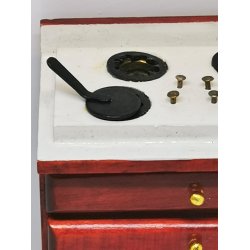 Komfur "dims" i metal (brugt)