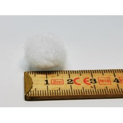 3 stk Pompon / snebold (ny)