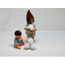 3 stk Pompon / snebold (ny)