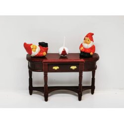 Tr perle / lysestage (ny)