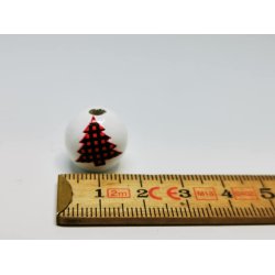 Tr perle / lysestage (ny)