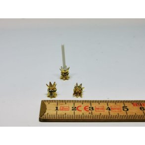 Lysestage/holder i metal (ny)