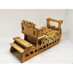 Julemands slde eller kane (hndlavet)