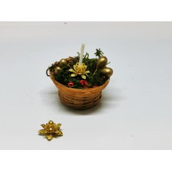 2 blomster i metal (nye)