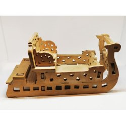 Julemands slde eller kane (hndlavet)