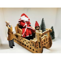 Julemands slde eller kane (hndlavet)