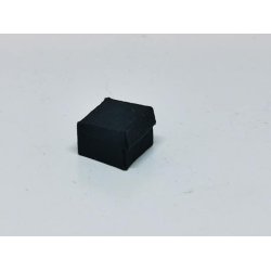 Ring i sort ske (hndlavet)