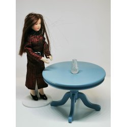 Lille vase i plastik (hndlavet)