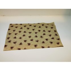 Jule voksdug 17 x 12 cm