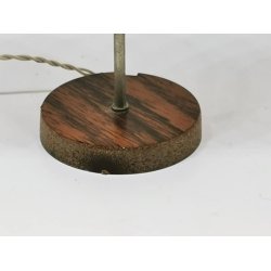 Retro lampe med Lundby stik (brugt/fin stand)