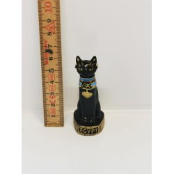 Egyptisk kat i resin (ny)