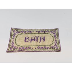 Bademtte (hnd broderet)