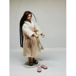 Hjemmesko i baby fljl (hndlavet)