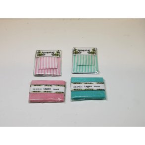 Pakke med lagen lyserdt (hndlavet)