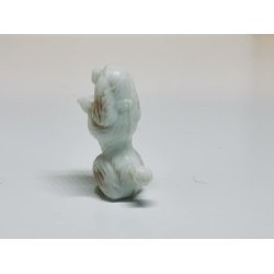 Puddel hund i plastik (brugt)