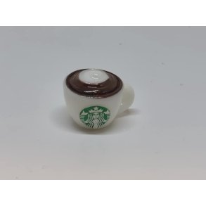 Kop med kaffe eller cacao i plastik (ny)