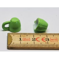 2 sm kopper i plastik (brugt)