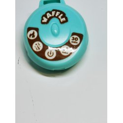 Vaffeljern og tilbehr i plastik (ny)