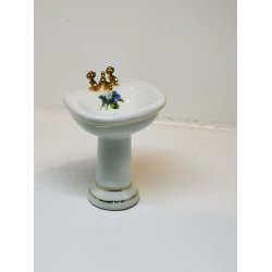 Hndvask i porceln til dukkehus scala 1:12 (brugt)