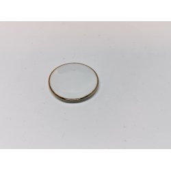 Tallerken/fad med guldkant 3,1 cm (ny)