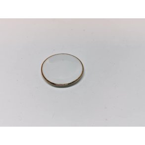 Tallerken/fad med guldkant 3,1 cm (ny)