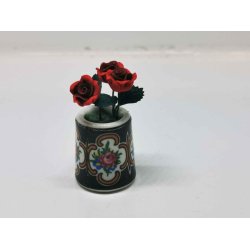 Blomster potte/vase i porceln (brugt)