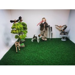 Porcelns rn med spredte vinger (ny)