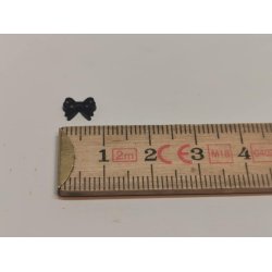 Miniature sljfe knap i plastik (ny)