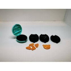 Vaffeljern og tilbehr i plastik (ny)