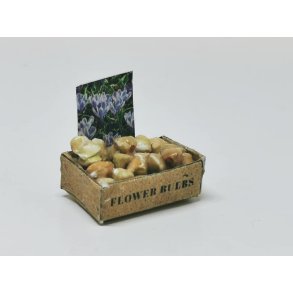 Blomsterl�g i �ske(h�ndlavet)