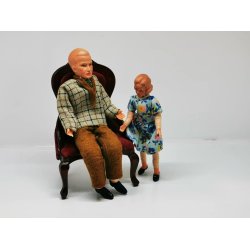 Caco dukke mand (antik)